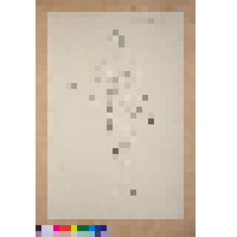 Эскиз костюма. Женщина (хор). "Икар". Слонимский С.; 1976, балетм. Васильев В.В., худ. Левенталь В.Я