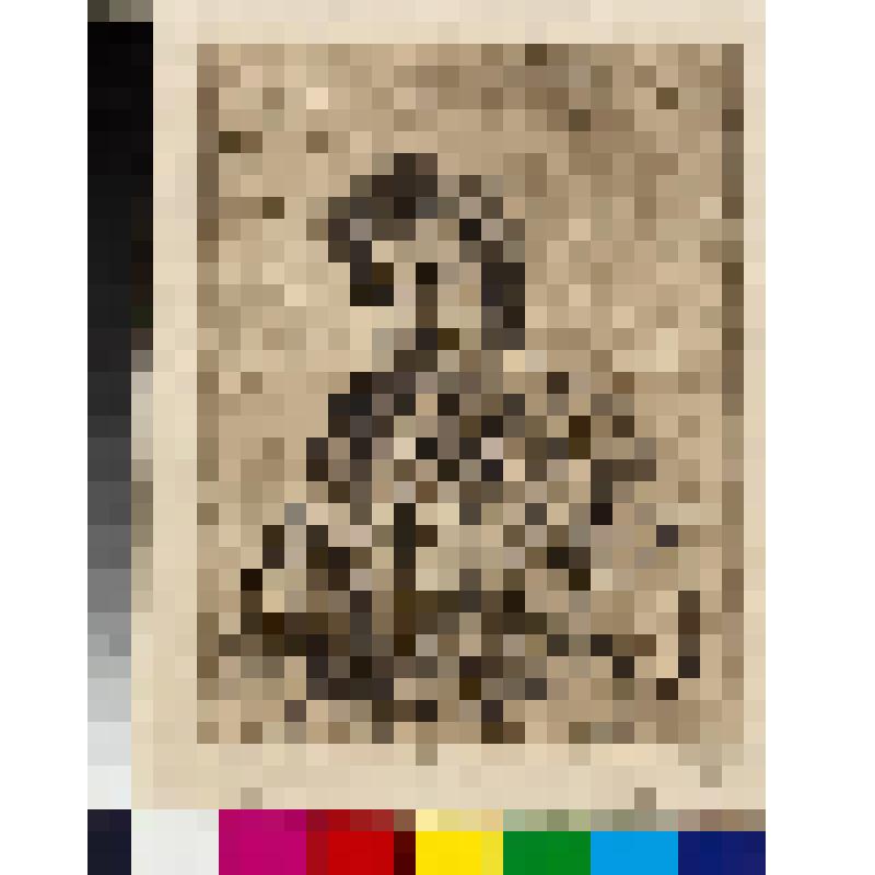 Автопортрет, гравюра