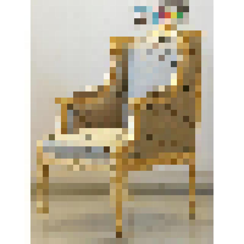 Кресло с глухими стенками