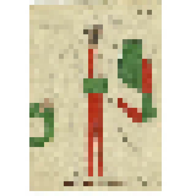 Эскиз костюма. Женихи, 2 картина 1 акта. "Комедианты". Глиэр Р.; 1931, балетм. Чекрыгин А.И., Петровский А.П. (режиссер), худ. Эрдман Б.Р