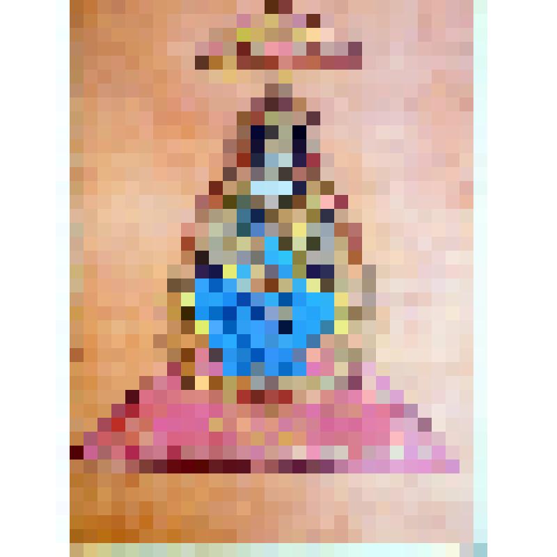 Эскиз костюма "Джанаки, царь Митхилы". "Рамаяна" (Режиссер В.С. Колесаев.). Москва, Центральный детский театр (ЦДТ)
