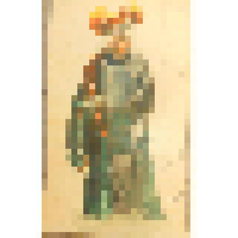 Эскиз костюма. "Констебль". "Мария Тюдор" (Режиссер И. Туманов). Москва, Московский драматический театр им. А.С. Пушкина