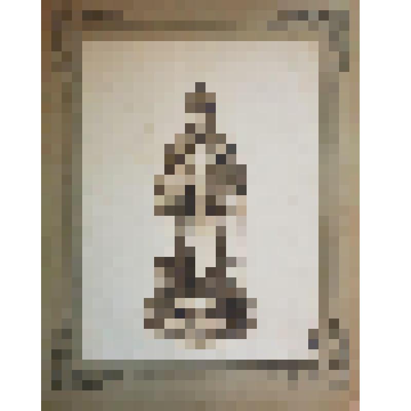 Фотография на паспарту «Миниатюра «Часовня»