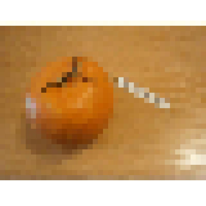 Новогодняя игрушка "Мандарин"