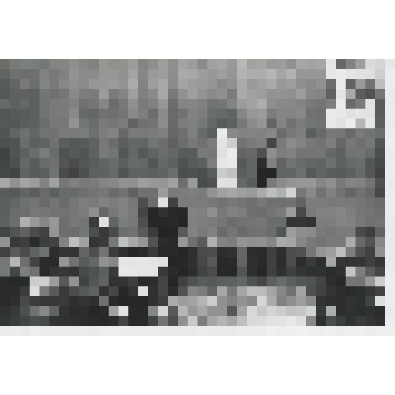 Фото ч/б. Шокин А.И. выступает на конференции в "Научном Центре". 1970-е гг