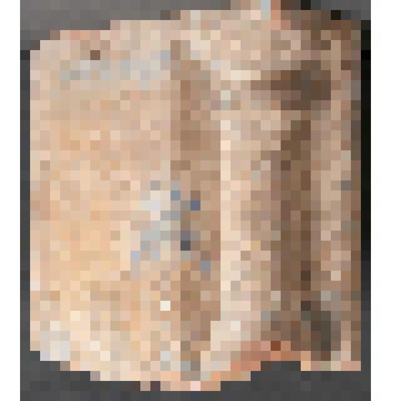 Изразец  - полуколонка-балясина печной угловой стенной расписной