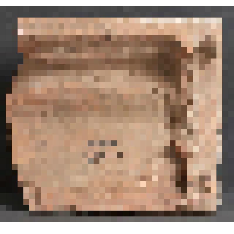 Изразец  - полуколонка-балясина печной угловой стенной расписной