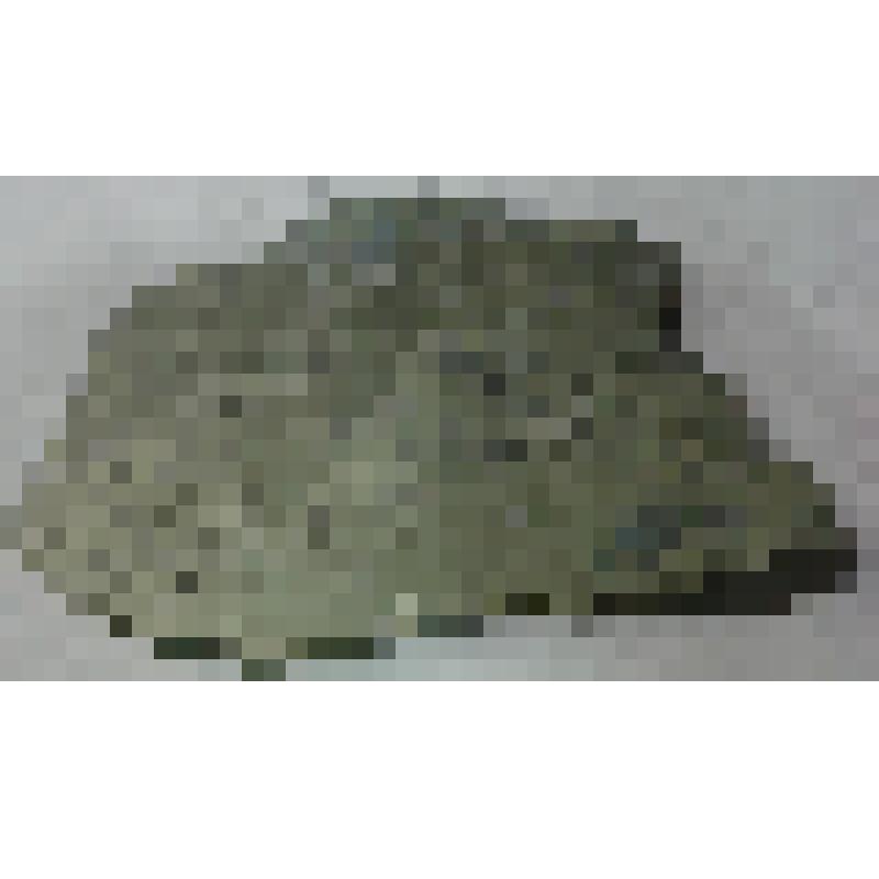 Образец. Известняк черный, темно-коричневый криптозернистый (до 0,05 мм), комковатой и сферолитовой текстуры