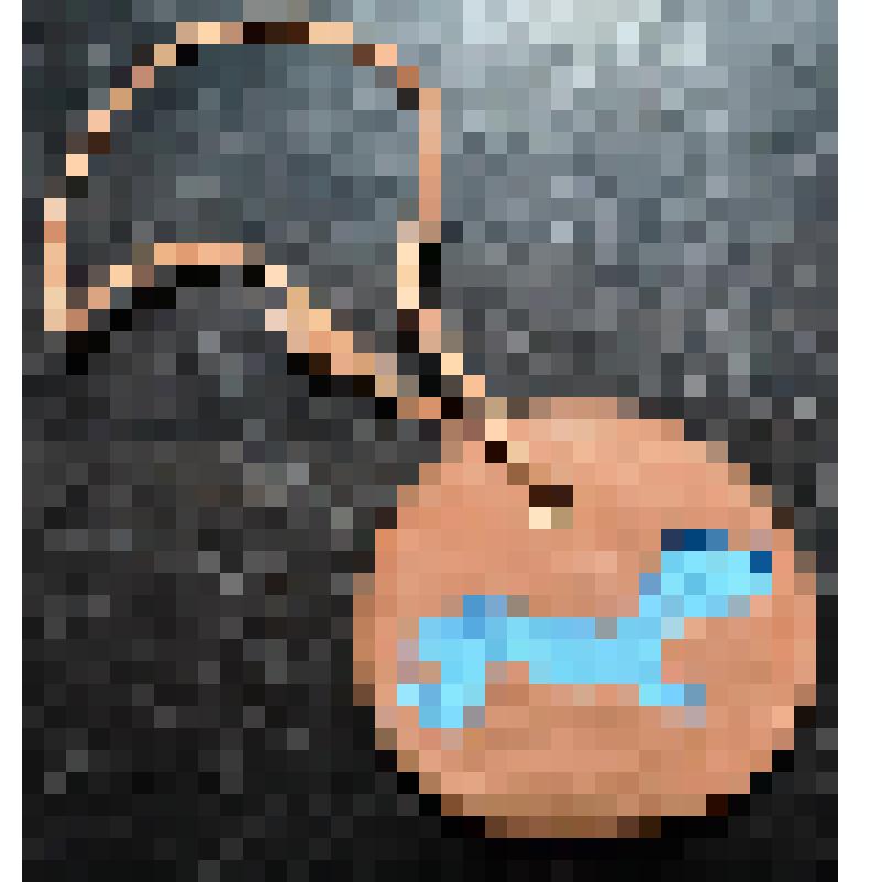 Глиняный сувенир - подвеска "Собачка,1994"