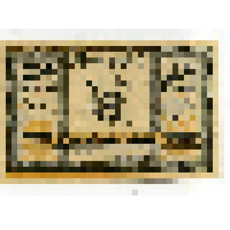 Бумажный денежный знак. Нотгельд коммуны Штольценау. Поэт Вильгельм Буш. 25 пфеннигов. Германский Рейх (Веймарская республика)