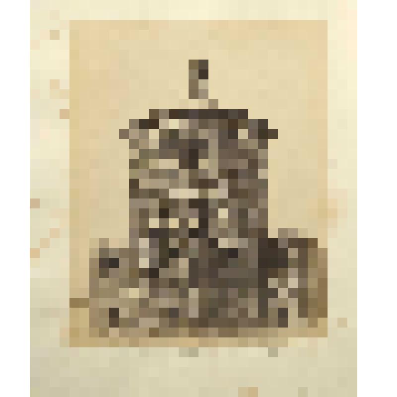 Лист № 37 из альбома литографий "The terra-cotta architecture of North Italy (XIIth-XVth centuries)"