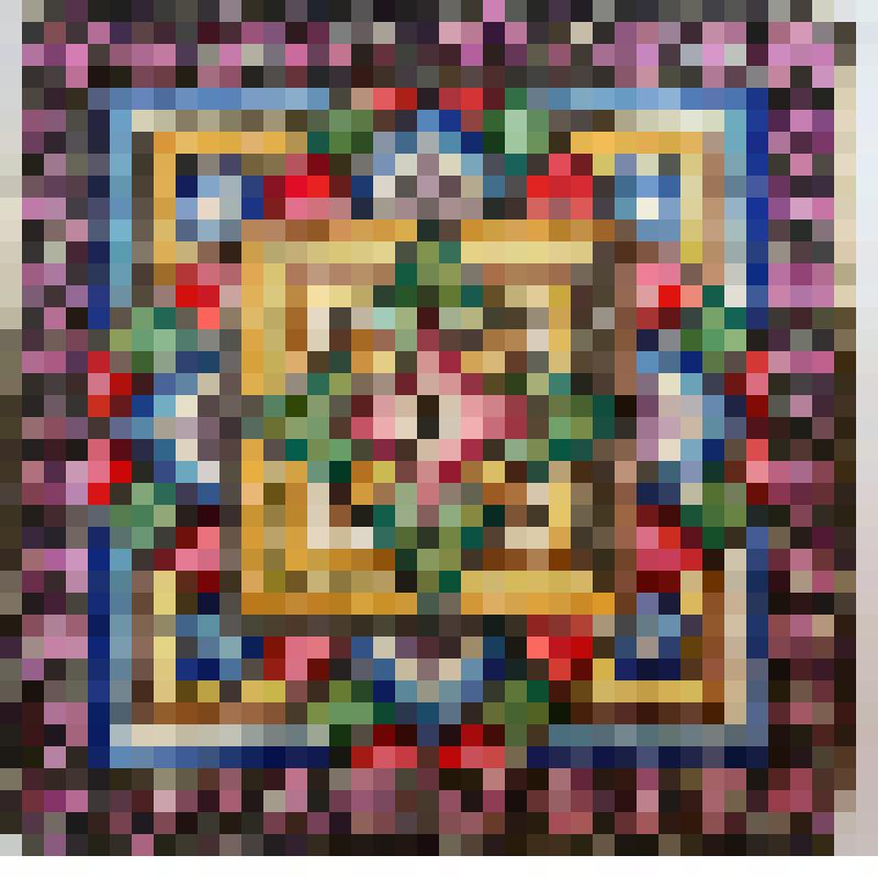 Наволочка с вышивкой крестом