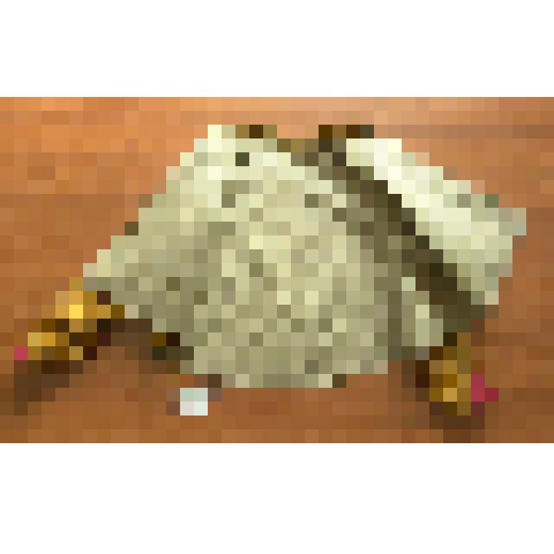 Кофта охристого цвета с коричневым рисунком (часть женского костюма-парочки)