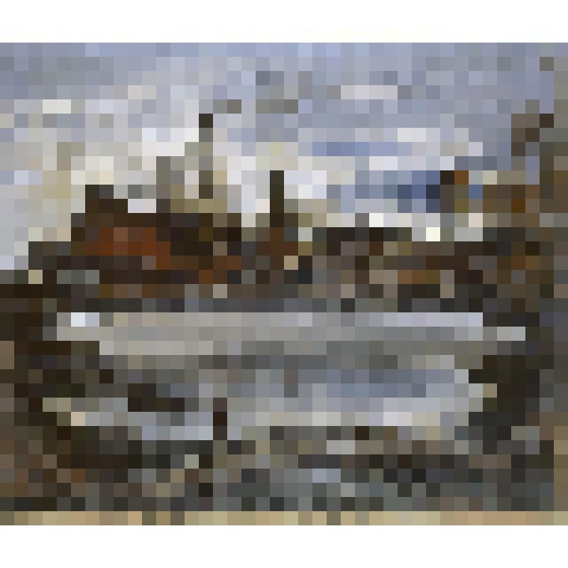 Картина "Индустриальный пейзаж на Волге"