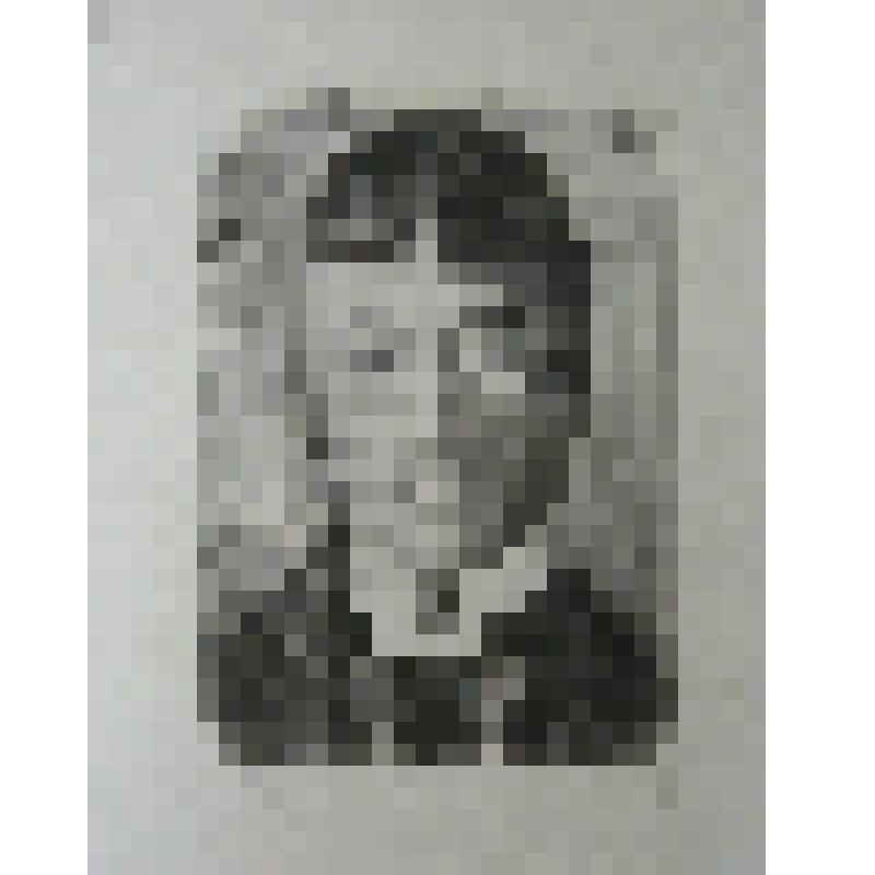 Николай Гумилев. 1987 г. г. Ленинград. Автолитография