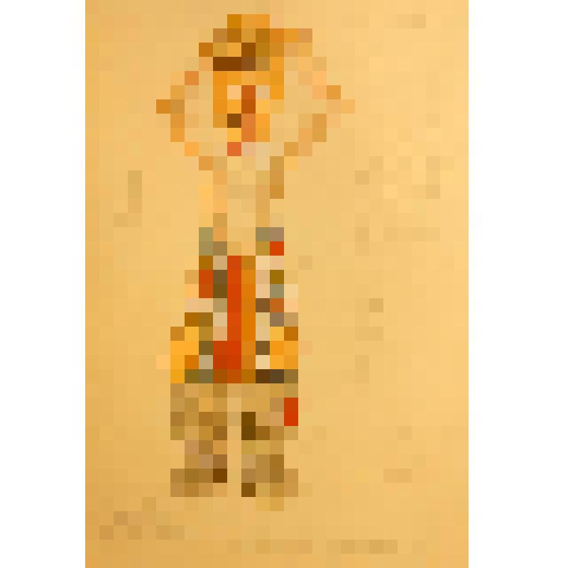 Эскиз куклы. "Дед".Театр кукол. "Соломенный бычок". Кострома