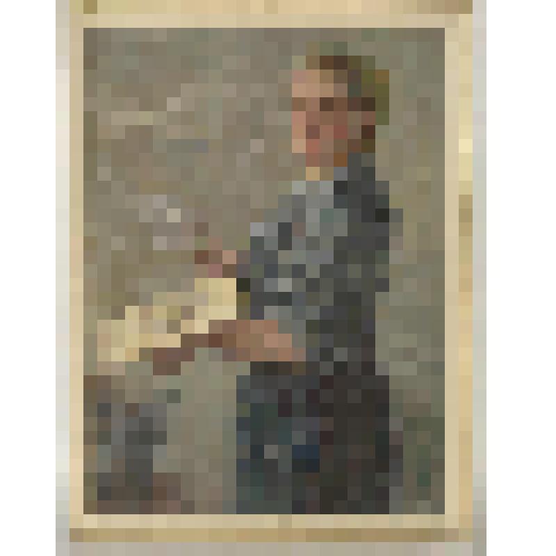 Картина. Валя-строитель