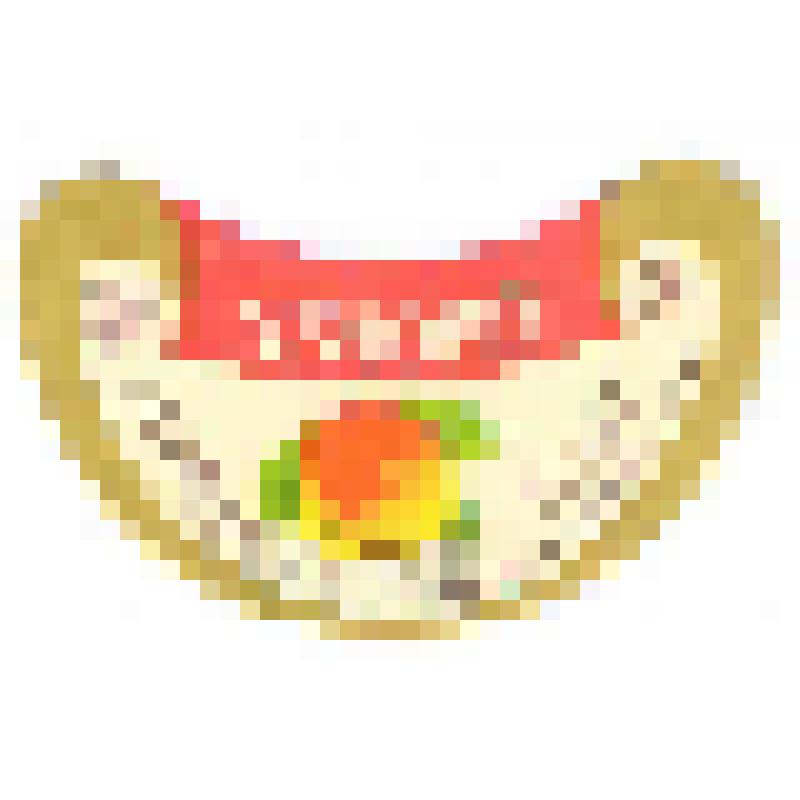 Кольеретка-этикетка горловая к напитку «Яблоко» производства Саратовского пиво-безалкогольного завода, из коллекции кольереток – этикеток горловых к безалкогольным напиткам