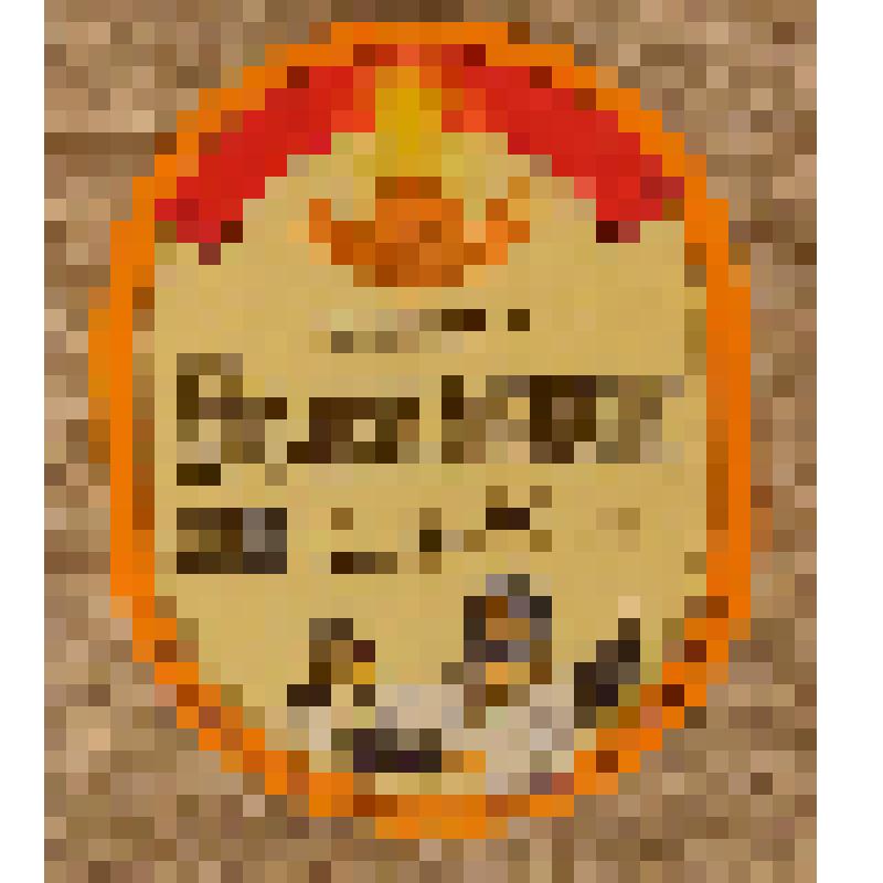 Этикетка бутылочная к пиву «Волжанин» (светлое), из коллекции кольереток – этикеток горловых и этикеток бутылочных к пиву