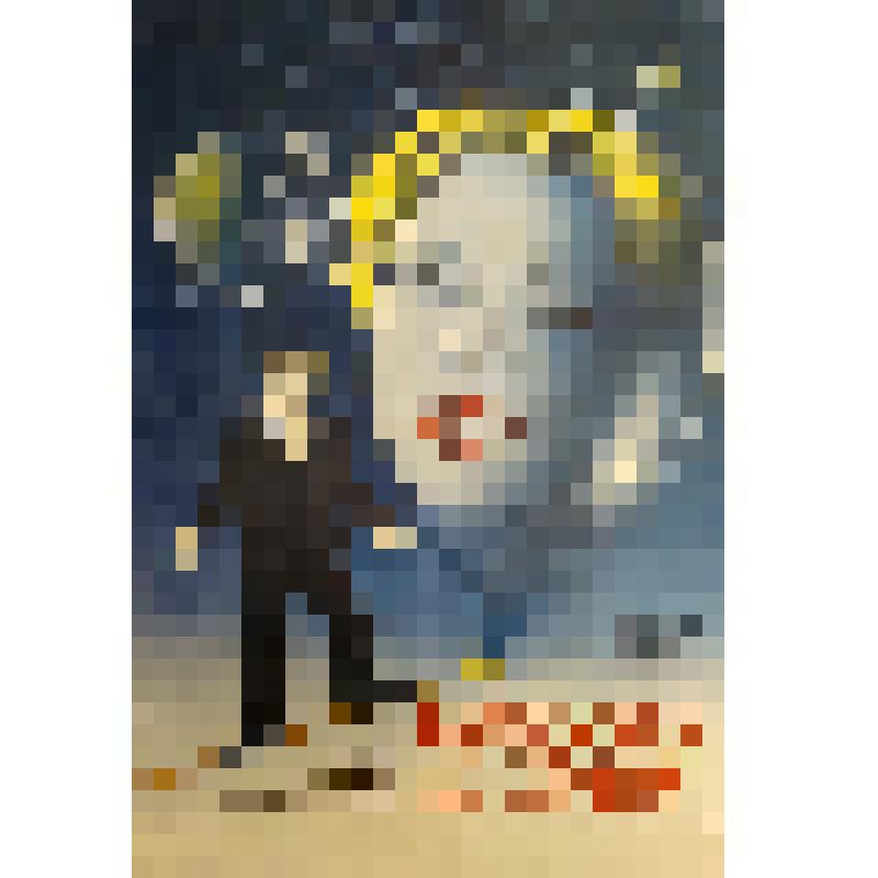 плакат. Фильм: Блондинка за углом. 1983