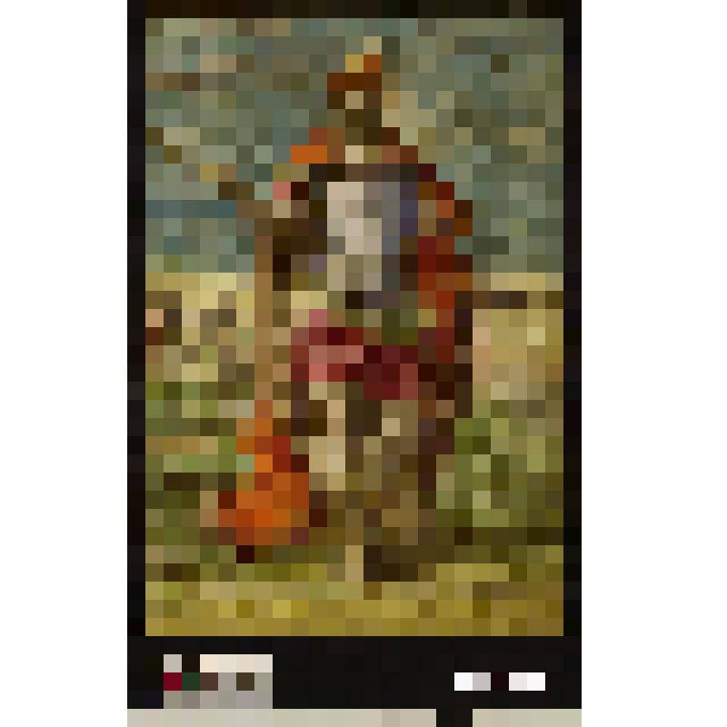 Кир, царь Персии. Лист 1 из серии Thesaurus Sacrarum Historiarum veteris testamenti, elegantissimis imaginabus expressum excellentissimorum
