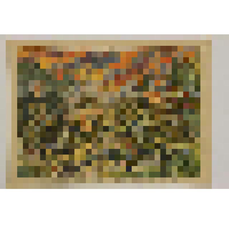 Плакат-хромолитография. Война России с немцами. Битва у Вислы