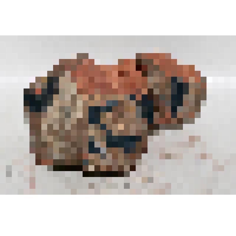 Изразец - пояс угловой рельефный полихромный с росписью