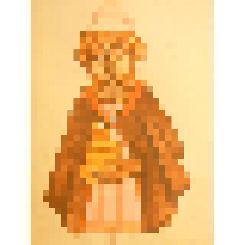 Эскиз куклы. "Средовек". Театр кукол. "Рождество Христа". (Режиссер В. Бредис). Кострома