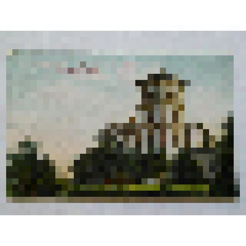 г.Санта Барбара. Вилла на холме. Общий вид. M. Rieder,Publ., Los Angeles, Cal. Made in Germany