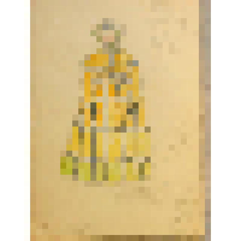 Эскиз костюма. "Приживалка - 2". "Не все коту масленица" (Режиссер А. М. Лобанов). Москва, Московский театр Сатиры