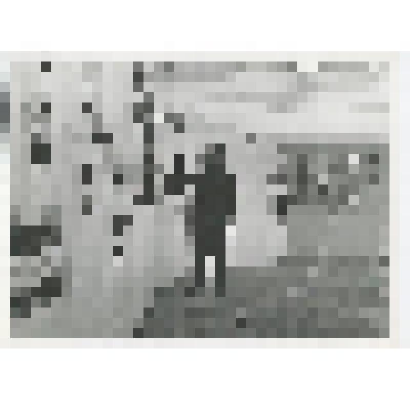 Фотография ч/б. Пульт управления Главной насосной станции