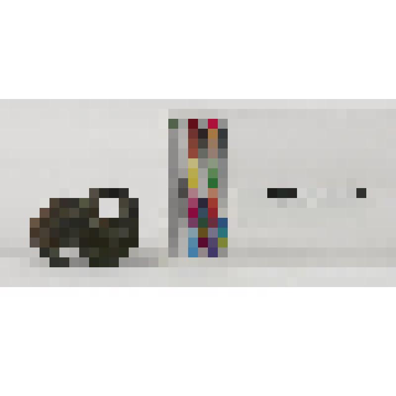 Бляшка в виде грифоновой головки с круглым отверстием на месте глаза, с ушком на оборотной стороне