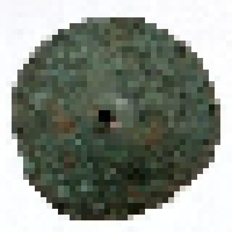 Полусферическая бляшка от украшения