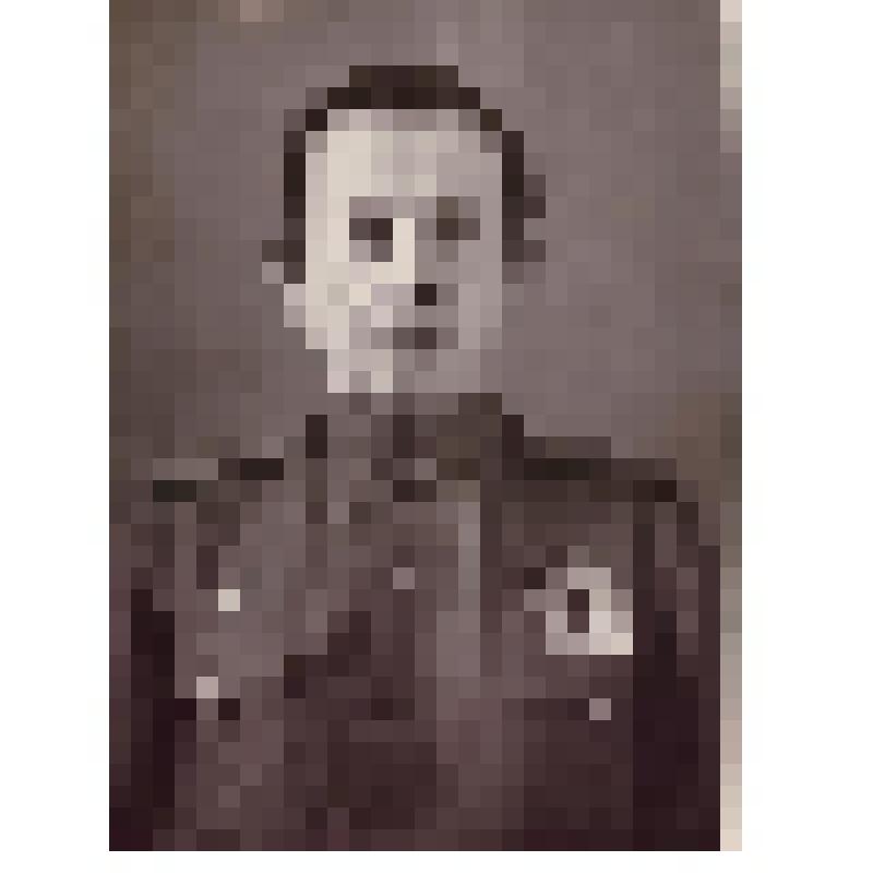 Фотография. Фотопортрет Флёрова С.А. в звании майора