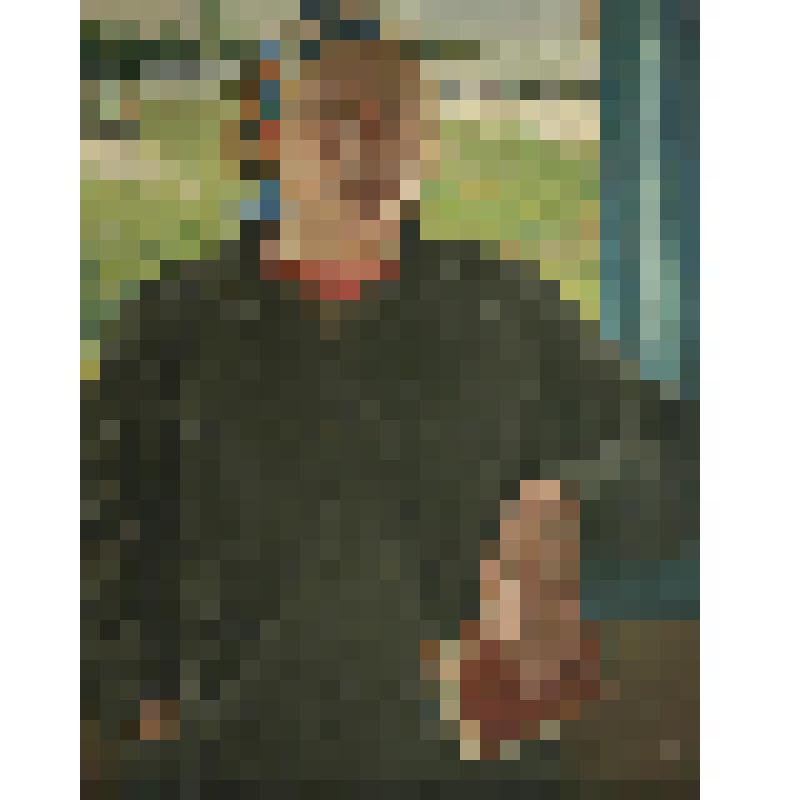 Портрет бригадира норковой бригады зверосовхоза "Гурьевский" Е.В. Подопригора