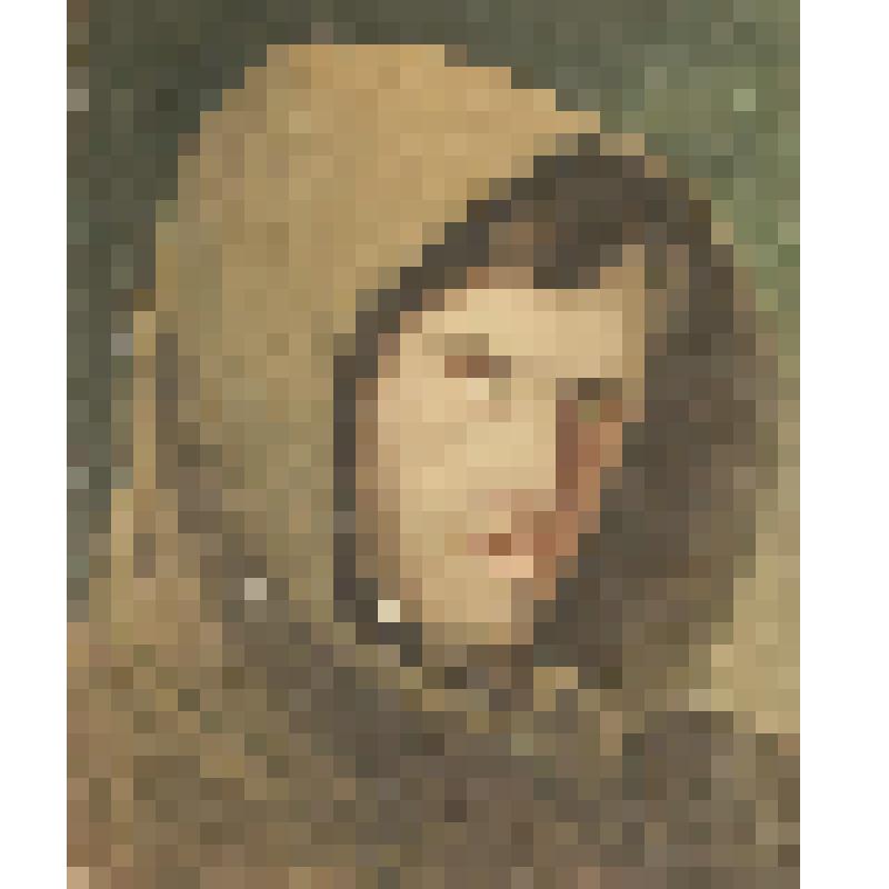 Портрет неизвестного. Рисунок