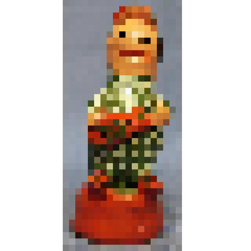 Игрушка-свистулька.  Балалаечник