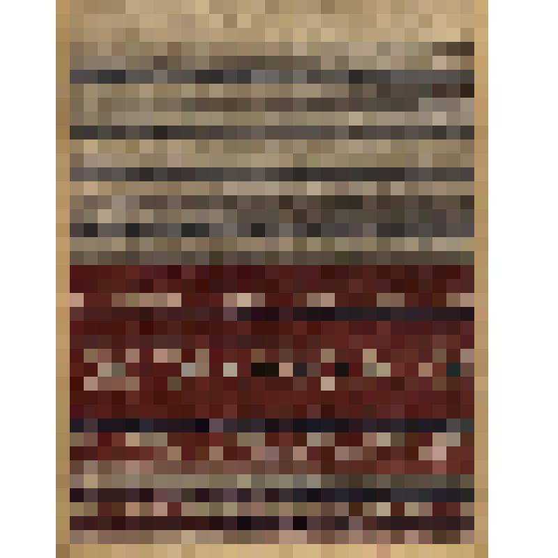 Зарисовка образца ткачества фартука. Из альбома «Русское народное искусство. Узорное ткачество»