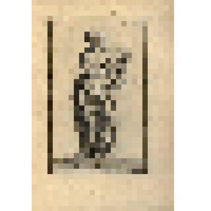 Le Poeme Lyrique. (Статуя "Лирическая поэзия" (№ 108) - лист из альбома: «Recueil des statues, groupes, fontaines, termes, vases, et autres magnifiques ornaments du Chateau & Parc de Versailles.» T. I-IV. (Собрание фигур, групп, терм, фонтанов, ваз, стату