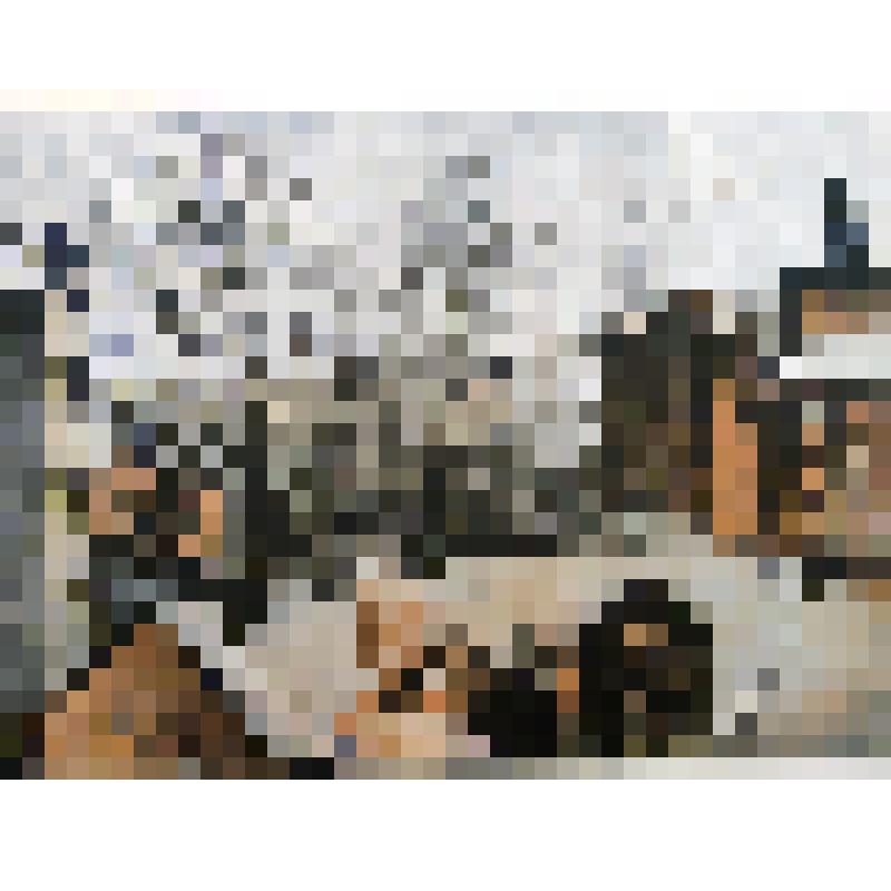 Почтовая карточка "Ленинград в дни Отечественной войны. Тревожная ночь"