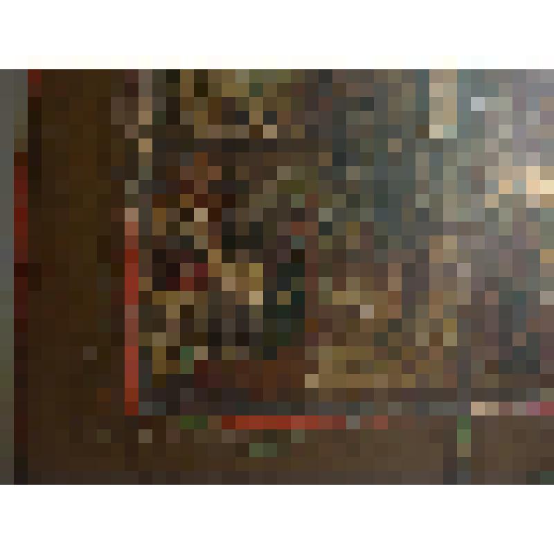 Икона "Иоанн Предтеча - ангел пустыни с сценами жития в клеймах"