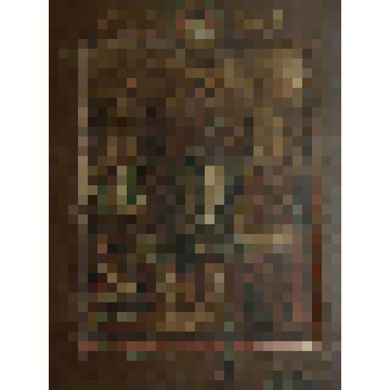 Икона "Иоанн Предтеча - ангел пустыни с сценами жития в клеймах"