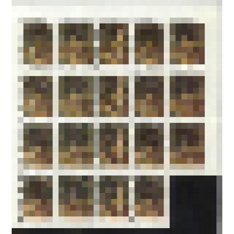 Часть листа почтовых марок. Серия "Русская живопись"