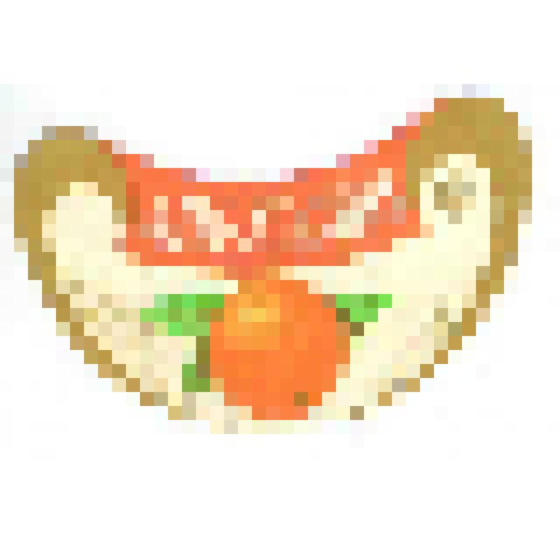 Кольеретка-этикетка горловая к напитку «Апельсин», из коллекции кольереток – этикеток горловых к безалкогольным напиткам