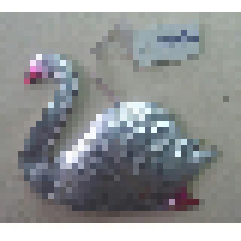 Игрушка новогодняя «Лебедь серебряный»