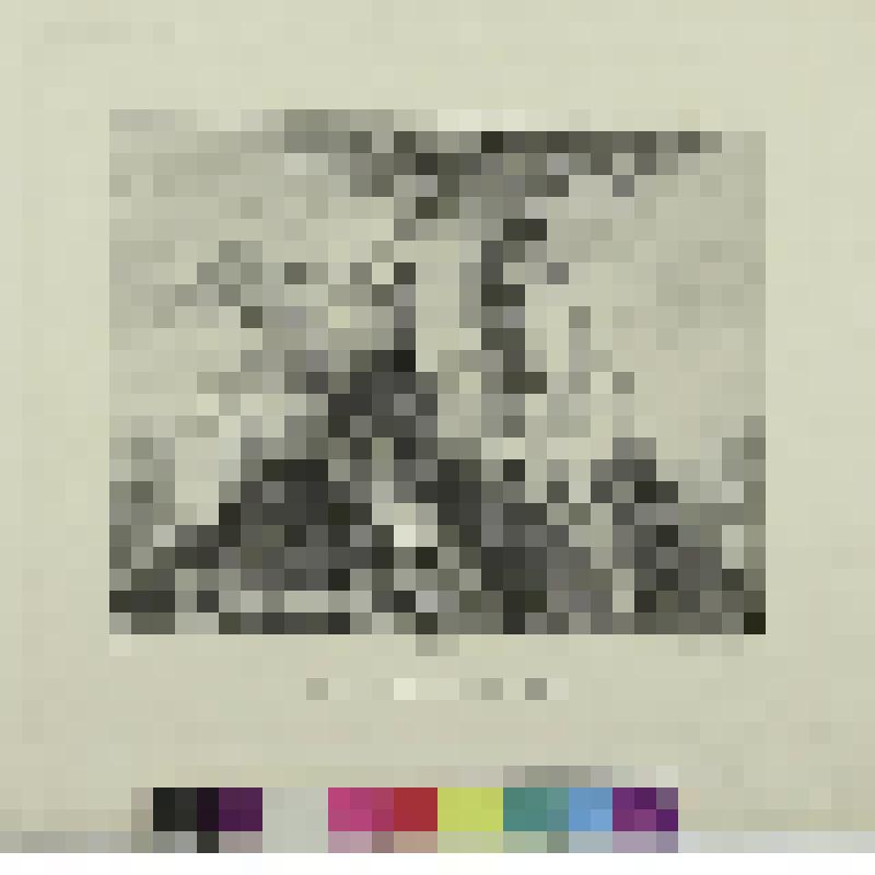 Адам и Ева в Эдеме, гравюра