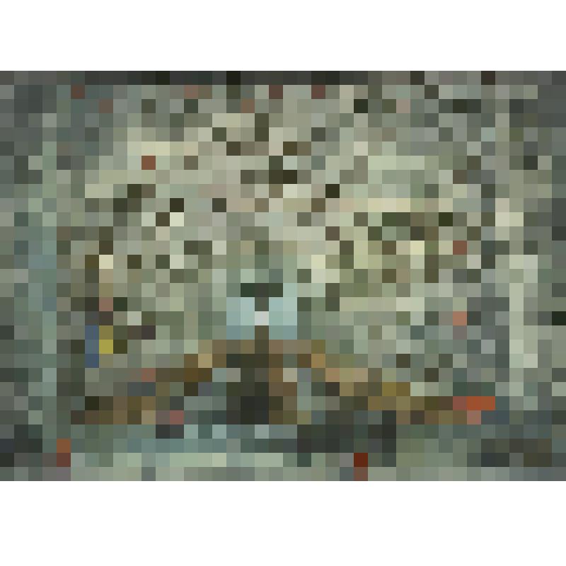 "Непостижимые" - Е. Чебалин. Эскиз декораций