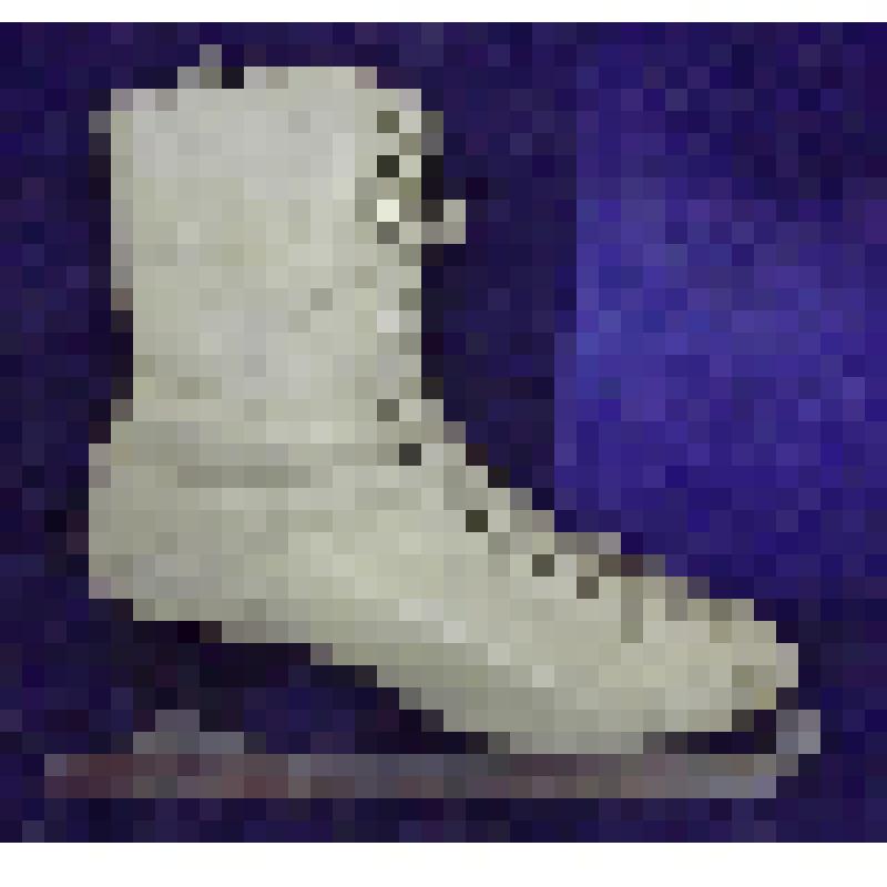 Конёк фигурный с ботинком (правый)