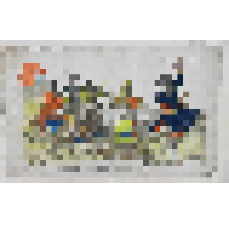 Лубок-картинка "Ну сватья шевелись на певцов не дивись делай как знаешь"