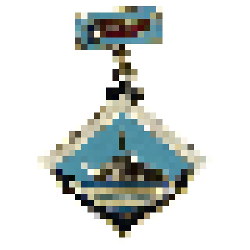 Знак памятный. Турист голубых дорог. КРП (Камское речное пароходство)